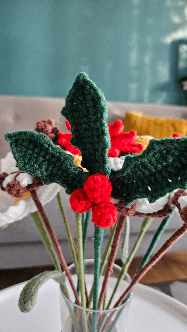 Bouquet de Noël (16 fleurs)