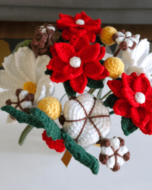 Bouquet de Noël (16 fleurs)