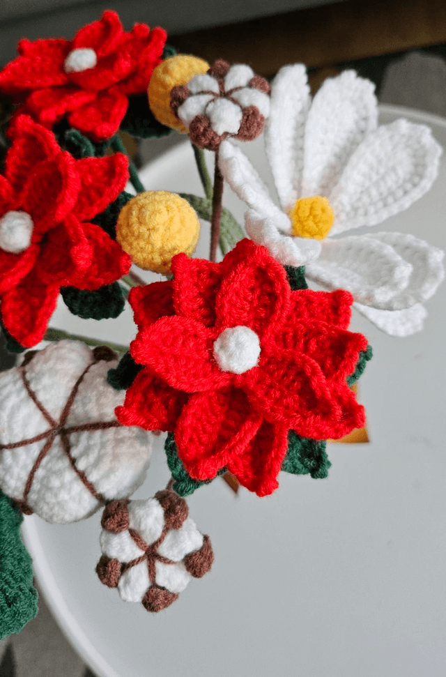 Bouquet de Noël (16 fleurs)