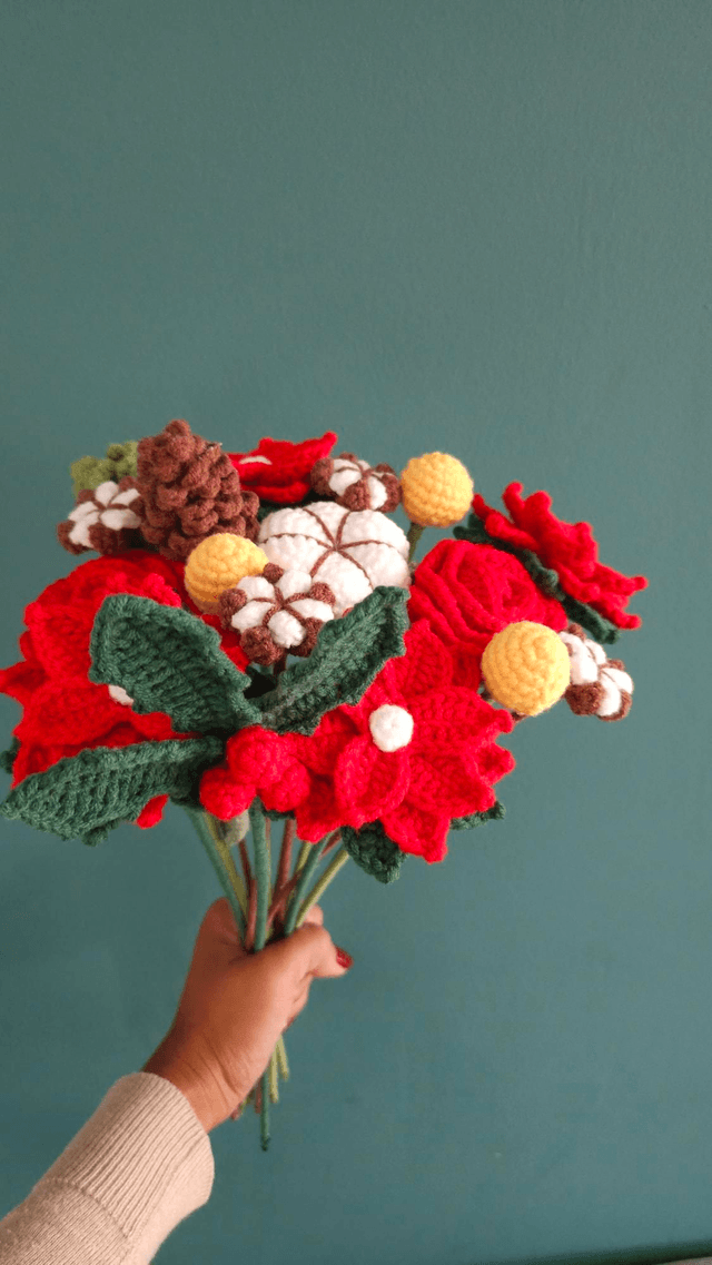 Bouquet de Noël (16 fleurs)